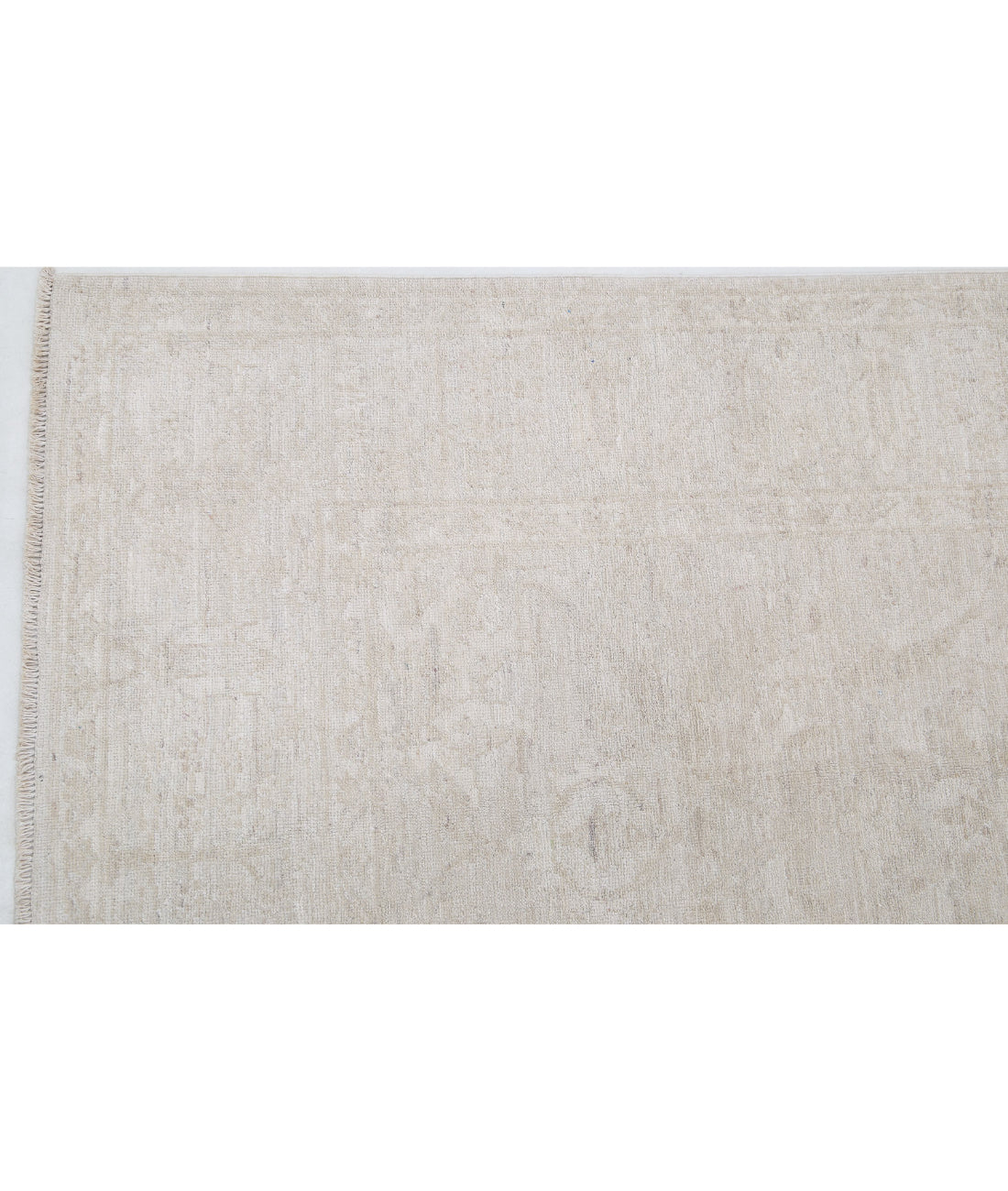 Serenity 5'9'' X 8'7'' Hand-Knotted Wool Rug 5'9'' x 8'7'' (173 X 258) / Ivory / Grey