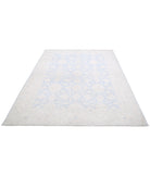 Serenity 6'0'' X 8'7'' Hand-Knotted Wool Rug 6'0'' x 8'7'' (180 X 258) / Blue / Ivory