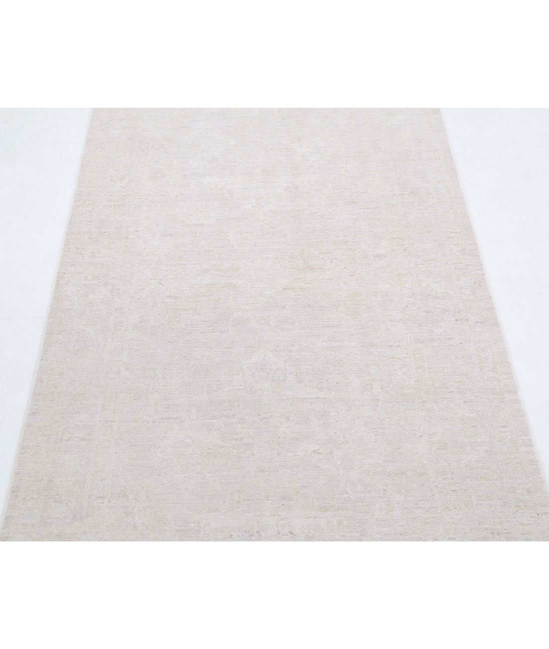 Serenity 3'0'' X 10'1'' Hand-Knotted Wool Rug 3'0'' x 10'1'' (90 X 303) / Taupe / Ivory