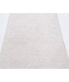 Serenity 3'0'' X 11'0'' Hand-Knotted Wool Rug 3'0'' x 11'0'' (90 X 330) / Grey / Ivory