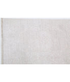 Serenity 3'0'' X 11'0'' Hand-Knotted Wool Rug 3'0'' x 11'0'' (90 X 330) / Grey / Ivory