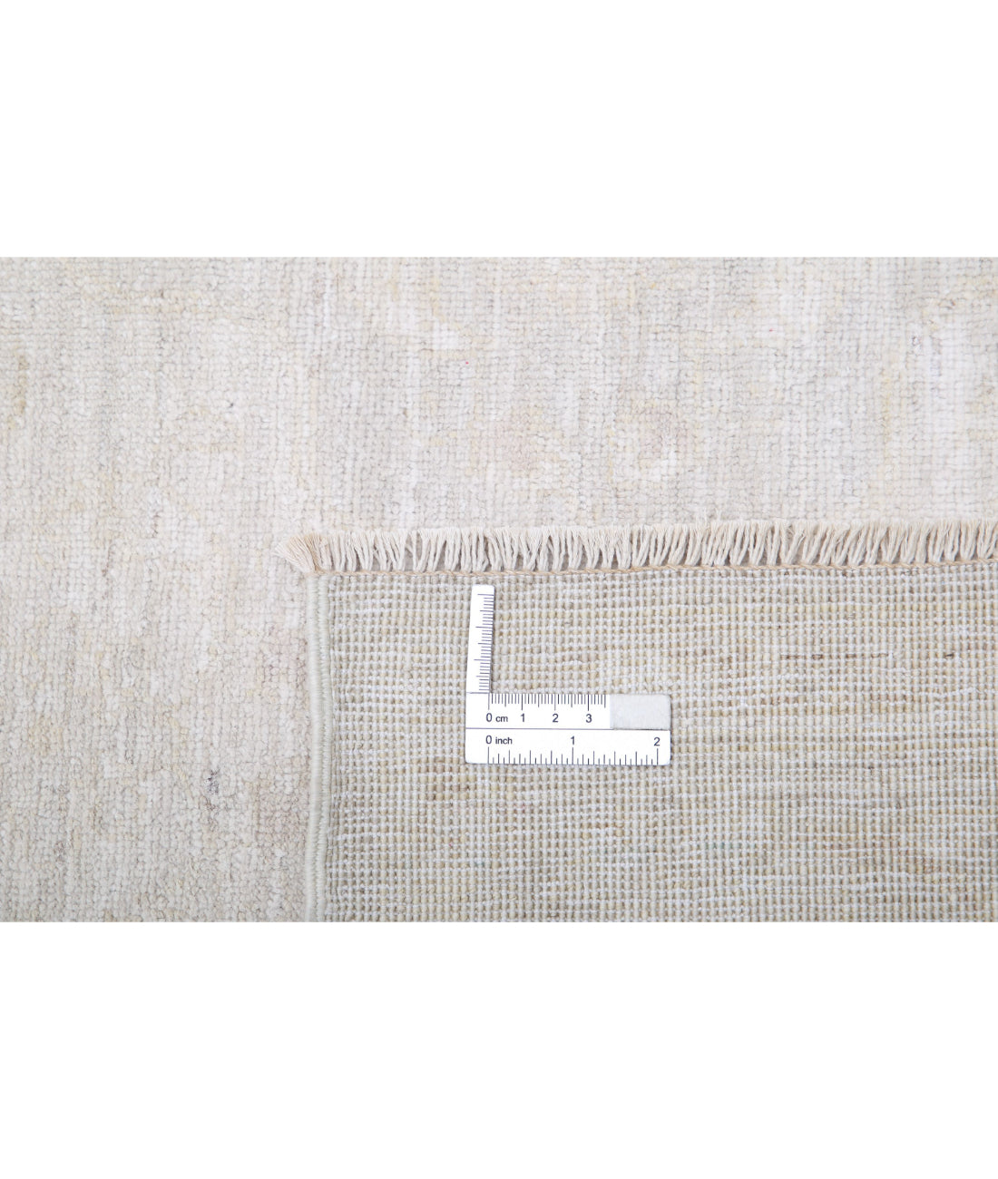 Serenity 3'3'' X 10'2'' Hand-Knotted Wool Rug 3'3'' x 10'2'' (98 X 305) / Grey / Ivory