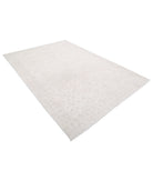 Serenity 6'7'' X 9'4'' Hand-Knotted Wool Rug 6'7'' x 9'4'' (198 X 280) / Ivory / Grey