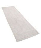 Serenity 2'8'' X 8'0'' Hand-Knotted Wool Rug 2'8'' x 8'0'' (80 X 240) / Ivory / Taupe