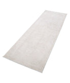 Serenity 2'8'' X 8'0'' Hand-Knotted Wool Rug 2'8'' x 8'0'' (80 X 240) / Ivory / Taupe