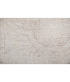 Serenity 2'8'' X 8'0'' Hand-Knotted Wool Rug 2'8'' x 8'0'' (80 X 240) / Ivory / Taupe