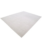 Serenity 8'9'' X 11'3'' Hand-Knotted Wool Rug 8'9'' x 11'3'' (263 X 338) / Ivory / Ivory