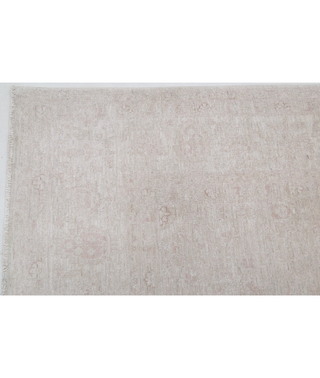 Serenity 8'9'' X 11'3'' Hand-Knotted Wool Rug 8'9'' x 11'3'' (263 X 338) / Ivory / Ivory