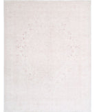 Serenity 8'9'' X 11'3'' Hand-Knotted Wool Rug 8'9'' x 11'3'' (263 X 338) / Ivory / Ivory