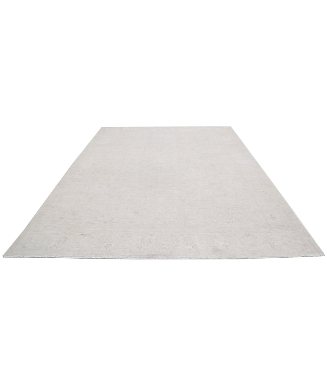 Serenity 8'11'' X 11'10'' Hand-Knotted Wool Rug 8'11'' x 11'10'' (268 X 355) / Ivory / Taupe