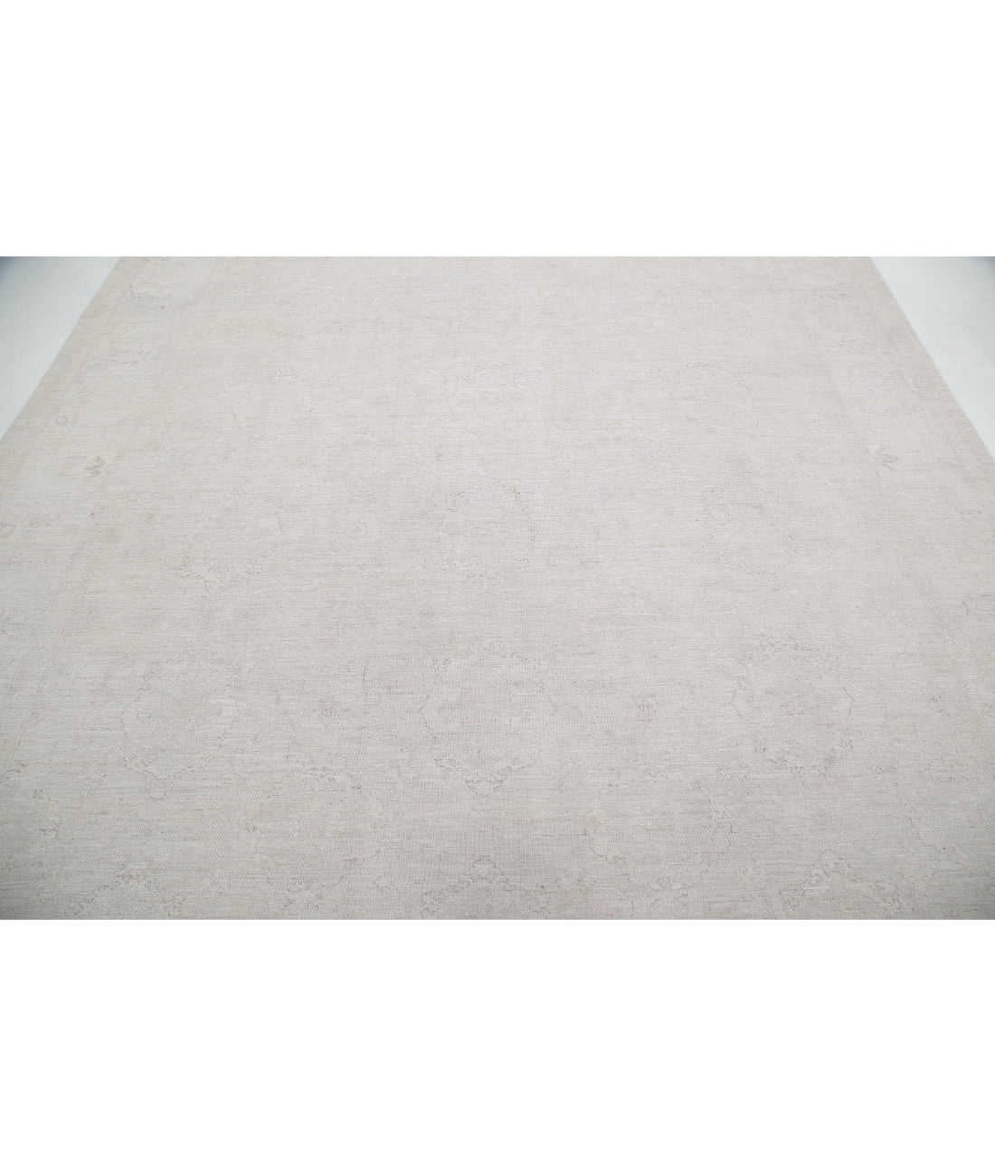 Serenity 8'11'' X 11'10'' Hand-Knotted Wool Rug 8'11'' x 11'10'' (268 X 355) / Ivory / Taupe