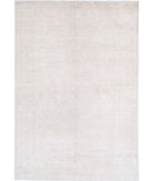 Serenity 5'11'' X 8'9'' Hand-Knotted Wool Rug 5'11'' x 8'9'' (178 X 263) / Ivory / Ivory