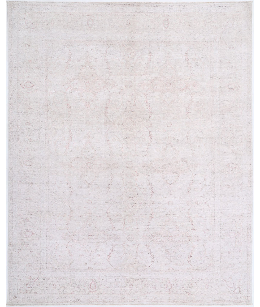 Serenity 9'1'' X 11'2'' Hand-Knotted Wool Rug 9'1'' x 11'2'' (273 X 335) / Ivory / Ivory