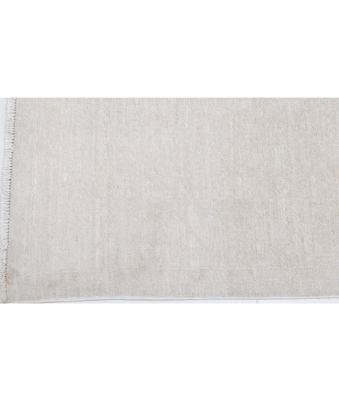 Serenity 3'2'' X 9'10'' Hand-Knotted Wool Rug 3'2'' x 9'10'' (95 X 295) / Ivory / Ivory