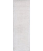 Serenity 3'2'' X 9'10'' Hand-Knotted Wool Rug 3'2'' x 9'10'' (95 X 295) / Ivory / Ivory