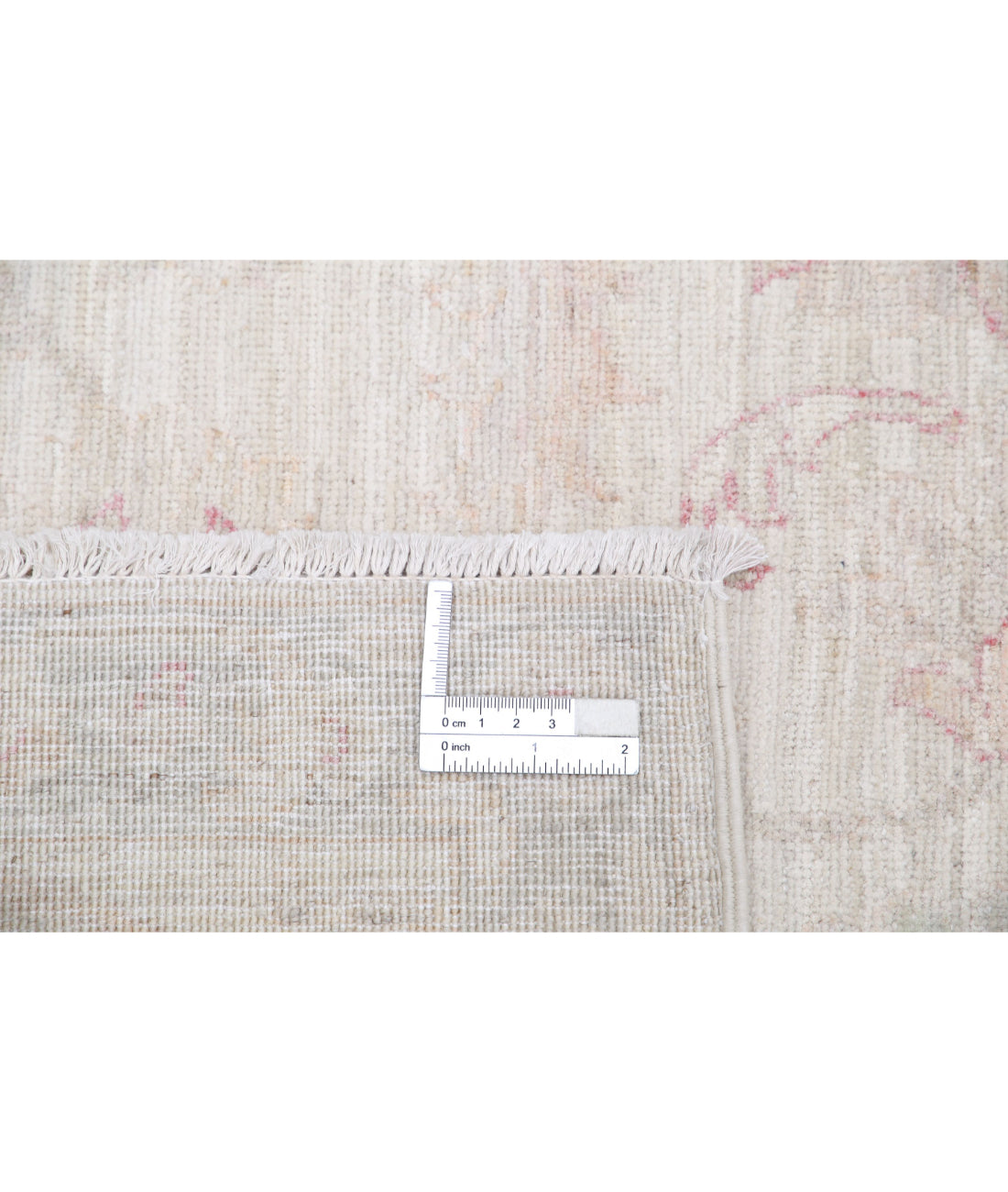 Serenity 6'2'' X 8'5'' Hand-Knotted Wool Rug 6'2'' x 8'5'' (185 X 253) / Ivory / Ivory