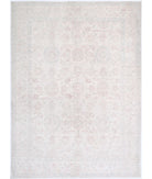 Serenity 6'2'' X 8'5'' Hand-Knotted Wool Rug 6'2'' x 8'5'' (185 X 253) / Ivory / Ivory