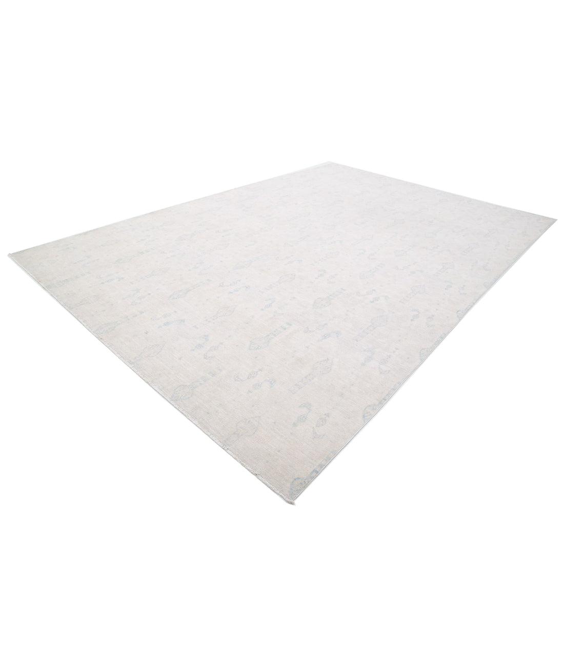 Serenity 9'10'' X 14'2'' Hand-Knotted Wool Rug 9'10'' x 14'2'' (295 X 425) / Ivory / Ivory