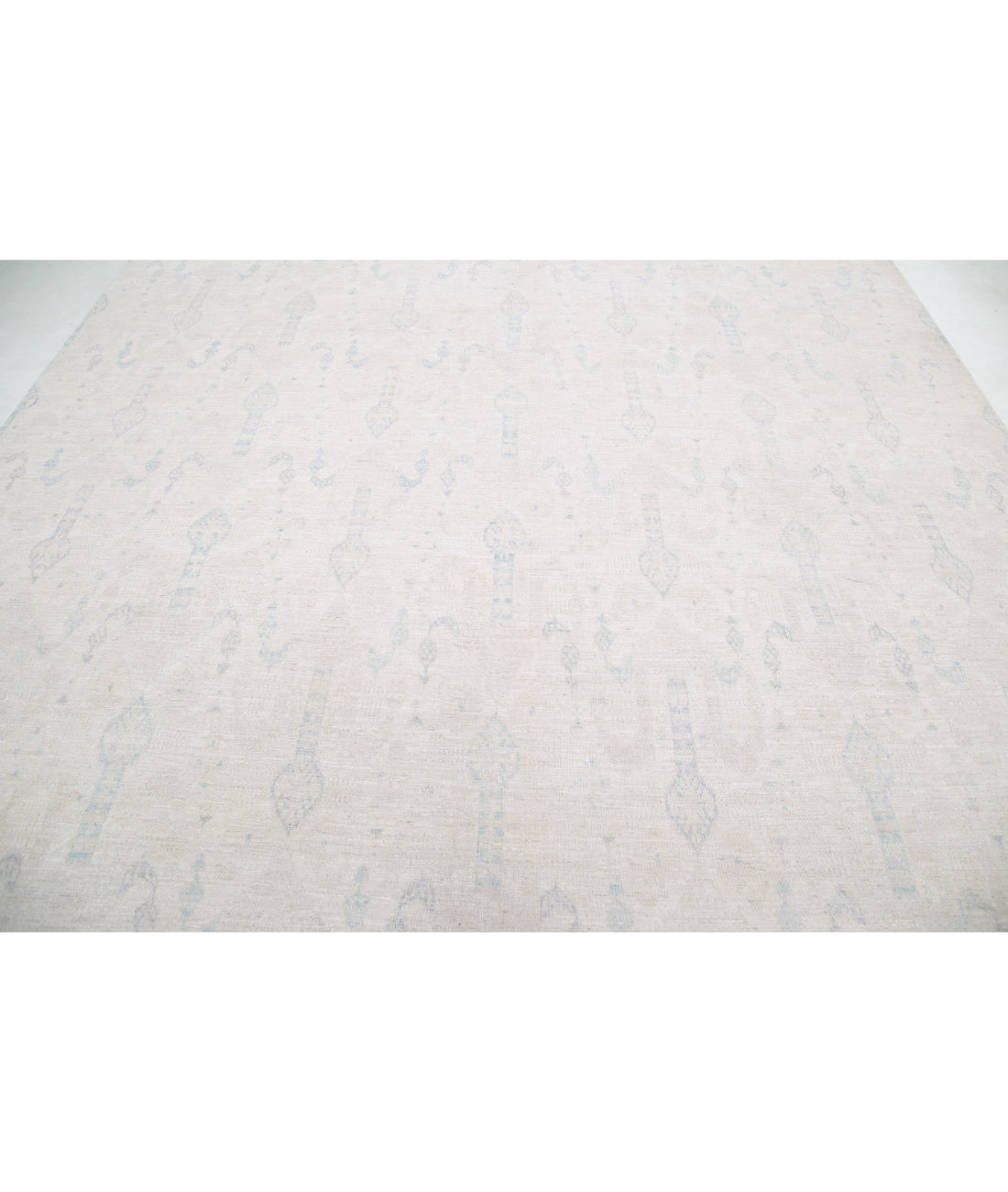 Serenity 9'10'' X 14'2'' Hand-Knotted Wool Rug 9'10'' x 14'2'' (295 X 425) / Ivory / Ivory