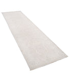 Serenity 3'1'' X 10'6'' Hand-Knotted Wool Rug 3'1'' x 10'6'' (93 X 315) / Taupe / Ivory