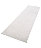 Serenity 3'1'' X 10'6'' Hand-Knotted Wool Rug 3'1'' x 10'6'' (93 X 315) / Taupe / Ivory