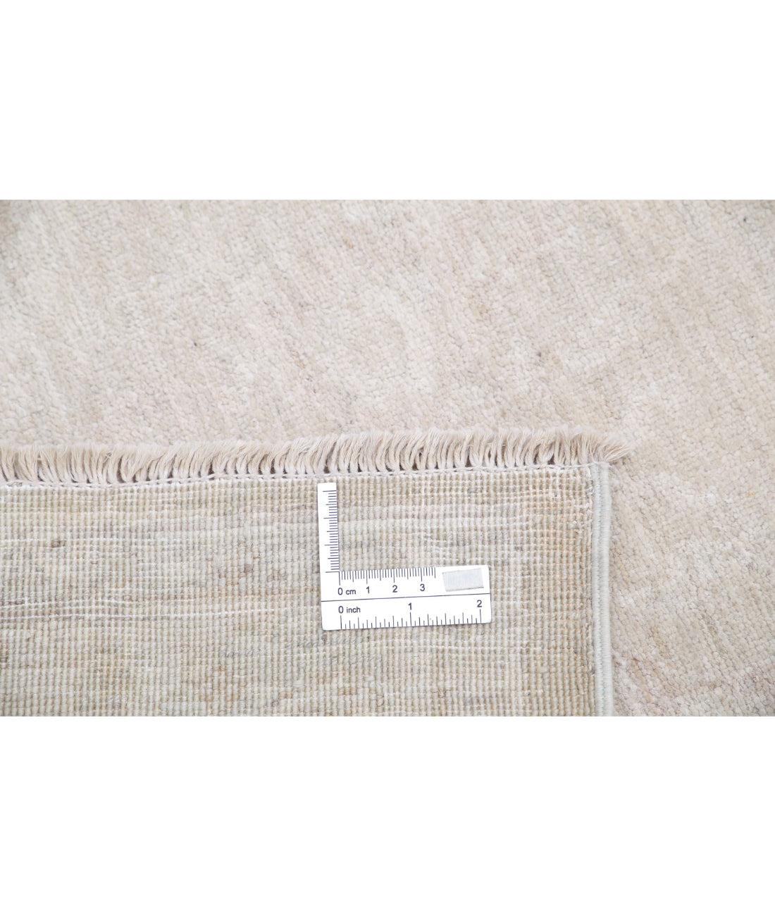 Serenity 3'1'' X 10'6'' Hand-Knotted Wool Rug 3'1'' x 10'6'' (93 X 315) / Taupe / Ivory