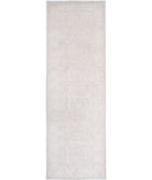 Serenity 3'1'' X 10'6'' Hand-Knotted Wool Rug 3'1'' x 10'6'' (93 X 315) / Taupe / Ivory