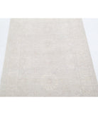 Serenity 2'10'' X 10'0'' Hand-Knotted Wool Rug 2'10'' x 10'0'' (85 X 300) / Grey / Ivory