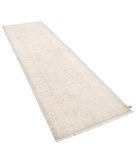 Serenity 3'0'' X 10'1'' Hand-Knotted Wool Rug 3'0'' x 10'1'' (90 X 303) / Grey / Ivory