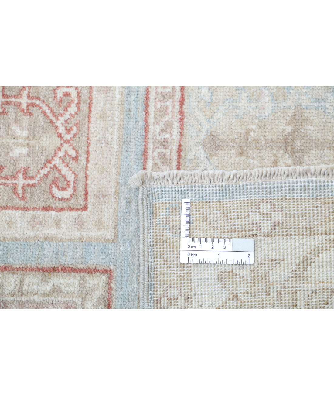 Bakhtiari 2'7'' X 9'7'' Hand-Knotted Wool Rug 2'7'' x 9'7'' (78 X 288) / Blue / Ivory