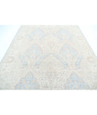 Serenity 8'0'' X 9'9'' Hand-Knotted Wool Rug 8'0'' x 9'9'' (240 X 293) / Blue / Ivory