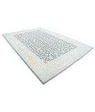 Serenity 8'9'' X 12'6'' Hand-Knotted Wool Rug 8'9'' x 12'6'' (263 X 375) / Grey / Ivory