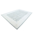 Serenity 8'9'' X 12'6'' Hand-Knotted Wool Rug 8'9'' x 12'6'' (263 X 375) / Grey / Ivory