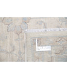 Serenity 8'10'' X 12'7'' Hand-Knotted Wool Rug 8'10'' x 12'7'' (265 X 378) / Ivory / Blue