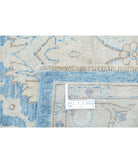 Serenity 9'2'' X 11'4'' Hand-Knotted Wool Rug 9'2'' x 11'4'' (275 X 340) / Blue / Ivory