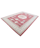 Mamluk 8'10'' X 12'2'' Hand-Knotted Wool Rug 8'10'' x 12'2'' (265 X 365) / Red / Ivory