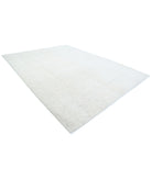 Serenity 10'1'' X 13'8'' Hand-Knotted Wool Rug 10'1'' x 13'8'' (303 X 410) / Ivory / Grey