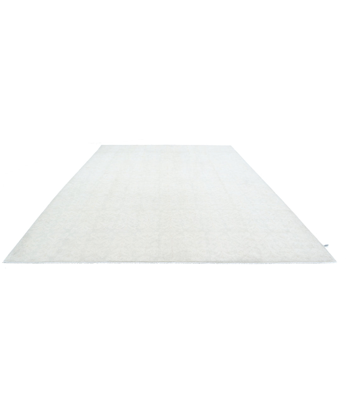 Serenity 10'1'' X 13'8'' Hand-Knotted Wool Rug 10'1'' x 13'8'' (303 X 410) / Ivory / Grey