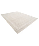 Serenity 10'3'' X 13'8'' Hand-Knotted Wool Rug 10'3'' x 13'8'' (308 X 410) / Ivory / Taupe