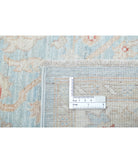 Serenity 3'2'' X 4'9'' Hand-Knotted Wool Rug 3'2'' x 4'9'' (95 X 143) / Blue / Ivory