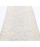 Serenity 2'9'' X 10'10'' Hand-Knotted Wool Rug 2'9'' x 10'10'' (83 X 325) / Grey / Ivory