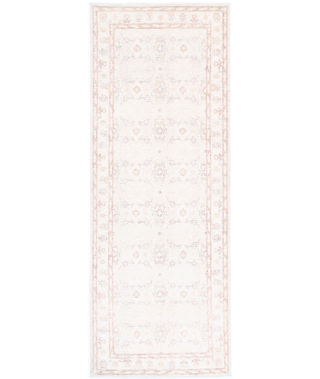 Serenity 3'10'' X 10'8'' Hand-Knotted Wool Rug 3'10'' x 10'8'' (115 X 320) / Grey / Taupe