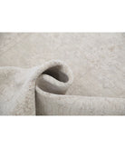 Serenity 3'9'' X 9'7'' Hand-Knotted Wool Rug 3'9'' x 9'7'' (113 X 288) / Ivory / Taupe