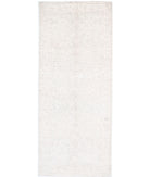 Serenity 3'9'' X 9'7'' Hand-Knotted Wool Rug 3'9'' x 9'7'' (113 X 288) / Ivory / Taupe