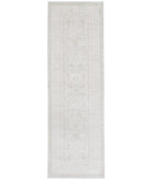 Serenity 2'6'' X 8'10'' Hand-Knotted Wool Rug 2'6'' x 8'10'' (75 X 265) / Ivory / Taupe