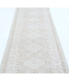 Serenity 2'10'' X 10'10'' Hand-Knotted Wool Rug 2'10'' x 10'10'' (85 X 325) / Ivory / Taupe