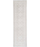 Serenity 2'10'' X 10'10'' Hand-Knotted Wool Rug 2'10'' x 10'10'' (85 X 325) / Ivory / Taupe