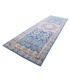 Mamluk 4'9'' X 15'4'' Hand-Knotted Wool Rug 4'9'' x 15'4'' (143 X 460) / Blue / Red