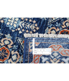 Mamluk 4'9'' X 15'4'' Hand-Knotted Wool Rug 4'9'' x 15'4'' (143 X 460) / Blue / Red