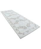 Serenity 4'11'' X 13'2'' Hand-Knotted Wool Rug 4'11'' x 13'2'' (148 X 395) / Grey / Taupe